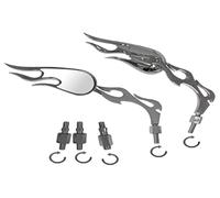 A-Pro Rearview Mirrors Custom Style Moto Chrome Moteur Bike Hand lebar