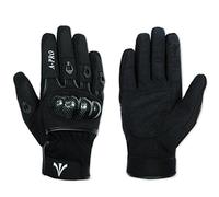 A-pro Spandex Microfibre Gants Doublure Coque Haute Resistance Moto Motard noir 3XL