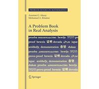 A Problem Book In Real Analysis