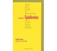 À propos d'épidémies - Rudolf Steiner - Triades - broché - Essai