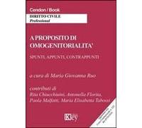 A Proposito Di Omogenitorialità