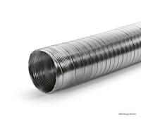 A-PXO Canal flexible en aluminium rond, Ø 203 mm, longueur comprimée 800 mm, extensible à 3000 mm