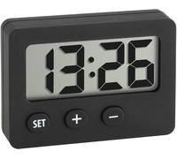 TFA-Dostmann 60.2013.01 Horloge numérique Rectangle Noir