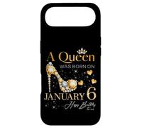 A Queen Was Born on Janvier 6, 6th Janvier Birthday Coque pour iPhone Air