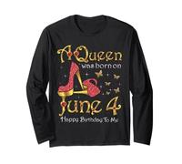 A Queen Was Born on June 4, 4th June Birthday Manche Longue