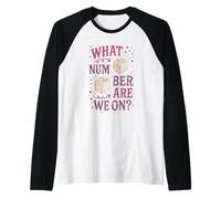 À Quel numéro Sommes-Nous sur Bunco Game Night Funny Bunco Player Manche Raglan