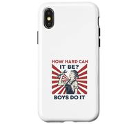 À Quel Point Cela Peut-il être Difficile d'être Une œuvre d'art rétro féministe Coque pour iPhone X/XS