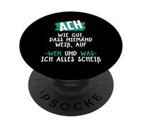 À Quel Point Personne ne Sait à Qui Je sépare Tout PopSockets PopGrip Adhésif