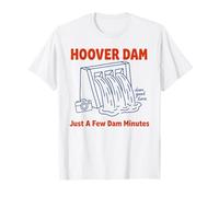 À Quelques Minutes du Barrage Hoover Dam, Nevada, Voyage en caméra rétro T-Shirt