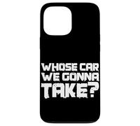 À Qui Allons-Nous Prendre la Voiture ? Mécanicien Automobile, véhicules de réparation, Car Guy Coque pour iPhone 13 Pro Max