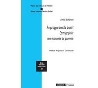 A Qui Appartient Le Droit ? - Ethnographier Une Économie De Pauvreté