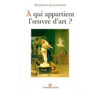 À qui appartient l'oeuvre d'art ?