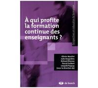 A Qui Profite La Formation Continue Des Enseignants ?