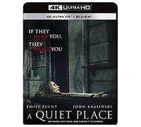 A Quiet Place – 4K Ultra‑HD + 2 Blu‑ray – Édition Royaume‑Uni (Import)