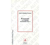 A quoi bon la poésie aujourd'hui ?
