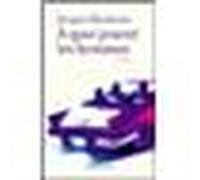 Jacques Baudouin – À quoi jouent les hommes – Roman – Broché