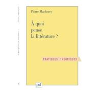 À quoi pense la littérature