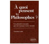 A Quoi Pensent Les Philosophes ? - Ces Grands Concepts Qui Ont Marqués Notre Monde