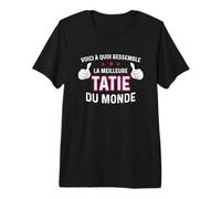 A Quoi Ressemble la Meilleure tatie du Monde Tata. T-Shirt Haut de Gamme