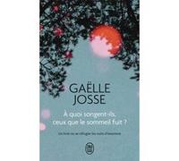 À quoi songent-ils, ceux que le sommeil fuit ? Gaëlle Josse (Auteur)