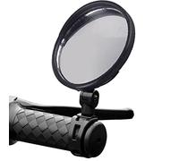 A/R Rétroviseurs de vélo pour Guidon - Miroir en Verre Transparent,Les Accessoires de Cyclisme universels s'adaptent à Tous Les guidons de vélo ordinaires et Peuvent être montés des Deux côtés