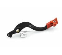 A.R.T. Pédale de frein Factory aluminium anodisé noir/embout orange KTM/Husqvarna