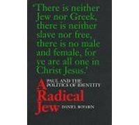 A Radical Jew : Paul And The Politics Of Identity Contraversions : Critical Studies In Jewish Literature, Culture, And Society