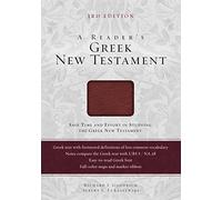A Reader's Greek New Testament: Third Edition