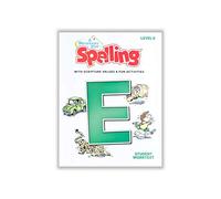 A Reason For Cahier d'orthographe pour élèves niveau E, 5ème grade - Livres d'entraînement pour les mots, le vocabulaire et les compétences de compréhension - Livres d'aide pour enfants pour la maison, la salle de classe, la maison