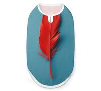 A Red Feather Chemise pour chien à séchage rapide Respirant T-shirt doux extensible sans manches Gilet pour chien XL