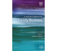 A Research Agenda For Family Business