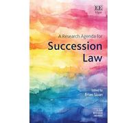 A Research Agenda for Succession Law