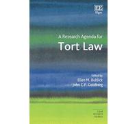 A Research Agenda for Tort Law