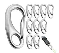 à ressort en forme d'œuf - Porte-clés à maillons rapides robustes | Crochets Snaap multifonctionnels pour randonnée | Crochet de ceinture de camping | Clip en forme d'œuf multifonctionnel à