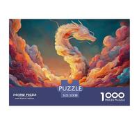 A River of Light Flowing from The Sunset Gradient 1000 Pcs Carton Premium Lot de Puzzles Autumn Mountain Scenery Anti-Stress Jeu Familial Puzzles As Birthday Gifts 52x38cm/1000pcs