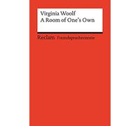 A Room of One's Own – Texte anglais avec explications de vocabulaire en allemand – Niveau B2-C1 (GER)