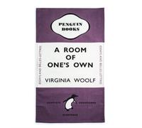 A Room Of Ones Own Tea Towel Purple