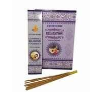 A.S.Agarbathi Encens Ayurvedic Masala Relaxation 12 Boîtes de 15 Bâtonnets