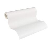 A.S. Création 246011 2460-11 Papier peint intissé à peindre Blanc 10,05 x 0,53 m