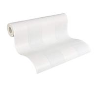 A.S. Création 247513 2475-13 Papier peint intissé à peindre Blanc 10,05 x 0,53 m