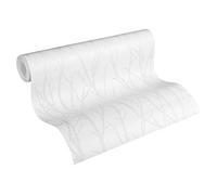 A.S. Création Papier peint Meistervlies 6 321015 non tissé peint blanc 10,05x0,53 m Livingwalls