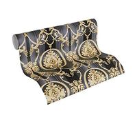 A.S. Creation 330836 Hermitage 10 Line Pattern papier peint, Multicolore