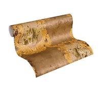 A.S. Creation 335433 Hermitage 10 Line Pattern papier peint, Multicolore