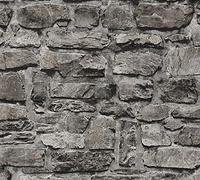 A.S. Création 363704 36370-4 Il Decoro Papier peint intissé Aspect pierre naturelle Noir 10,05 m x 0,53 m