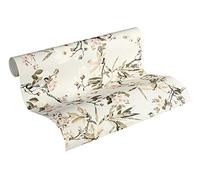 A.S. Création 364981 Papier peint, Crème, beige, vert., 10,05 m x 0,53 m