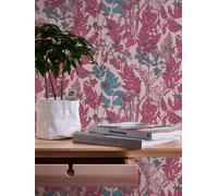 Architects Paper Papier Peints Fleuris Floral Impression intissé - 10,05m x 0,53m - Rosé Rouge Bleu Fabriqué en Allemagne 377518 37751-8