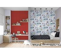 A.S. Creation 381201 Papier peint intissé à fleur 0.53 m x 10.05 Noir