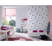 A.S. Creation 381381 Papier peint intissé Motif Animal 0.53 m x 10.05 Rose