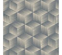 A.S. Creation 385063 Papier peint intissé Effet 3D 10.05 x 0.53 m Bleu