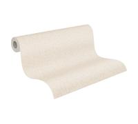 A.S. Création WTD 390732 Papier peint intissé Motif floral Beige et blanc Maison Charme Naturel 10,05 m x 0,53 m Fabriqué en Allemagne